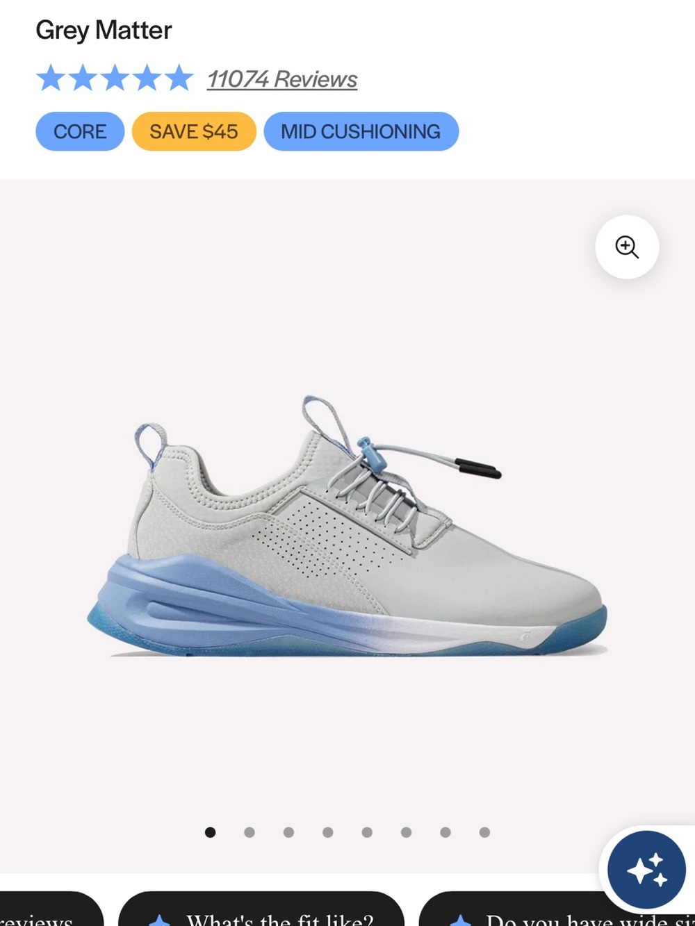 Clove Sneakers W8 - Gently Used